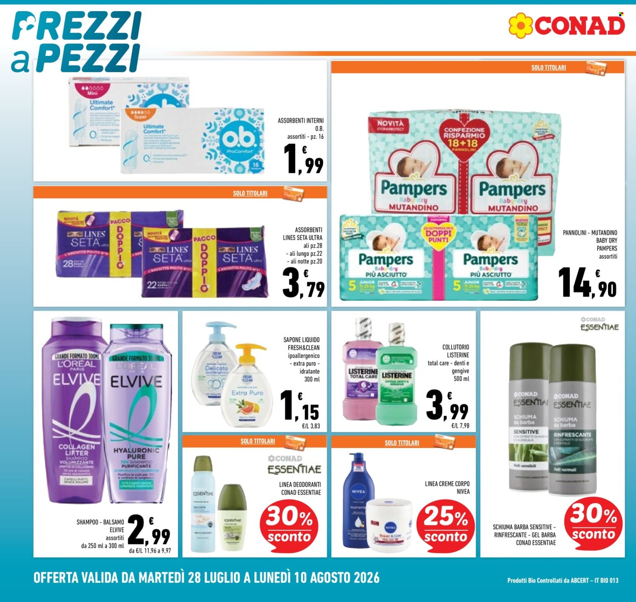 Volantino Conad - 28/7/2026 - 10/8/2026. Pagina 22