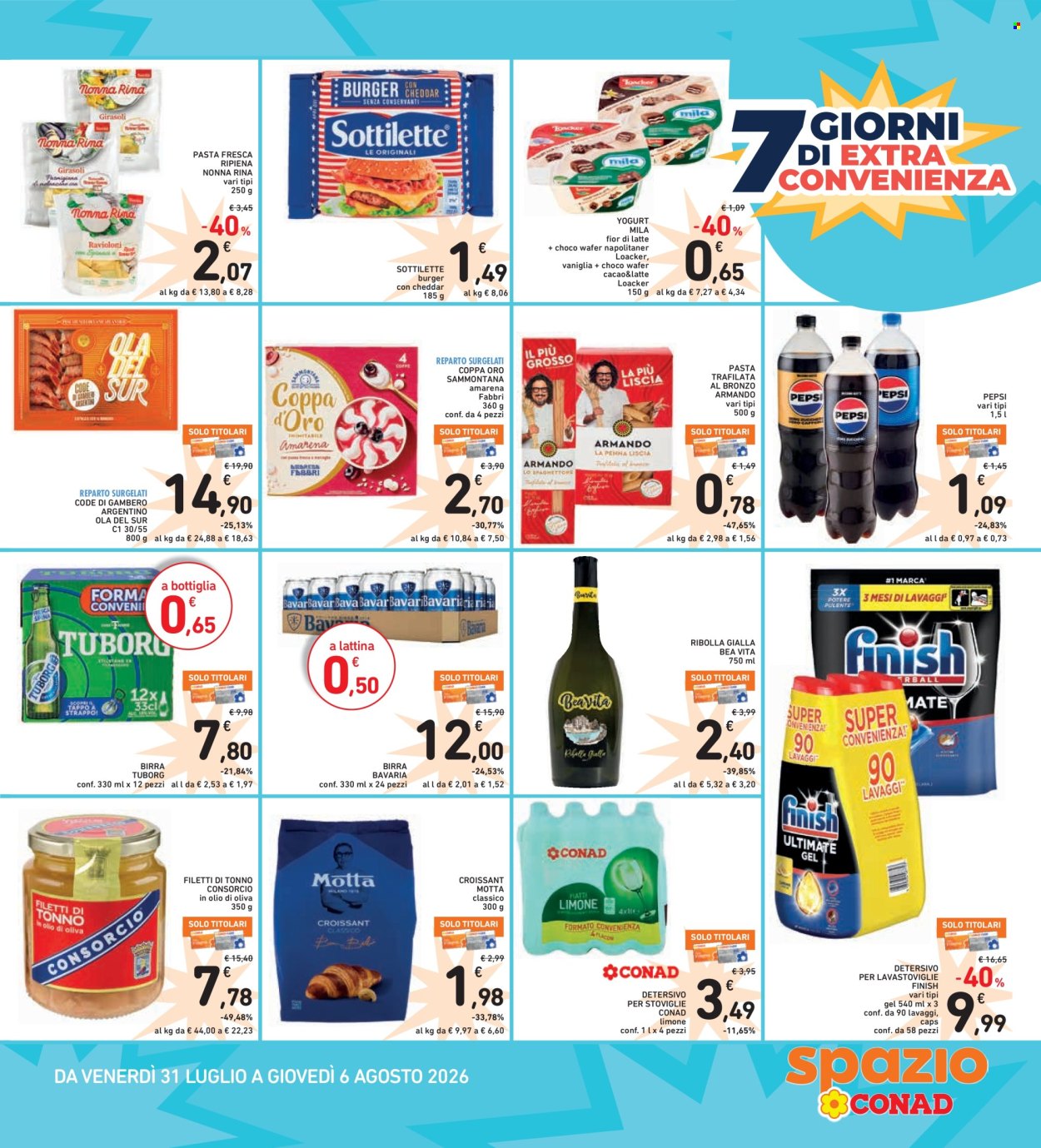 Volantino Spazio Conad - 31/7/2026 - 6/8/2026. Pagina 3