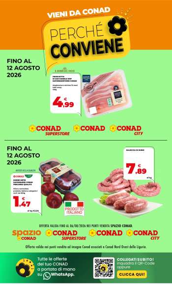 Volantino Conad - 30/7/2026 - 12/8/2026.