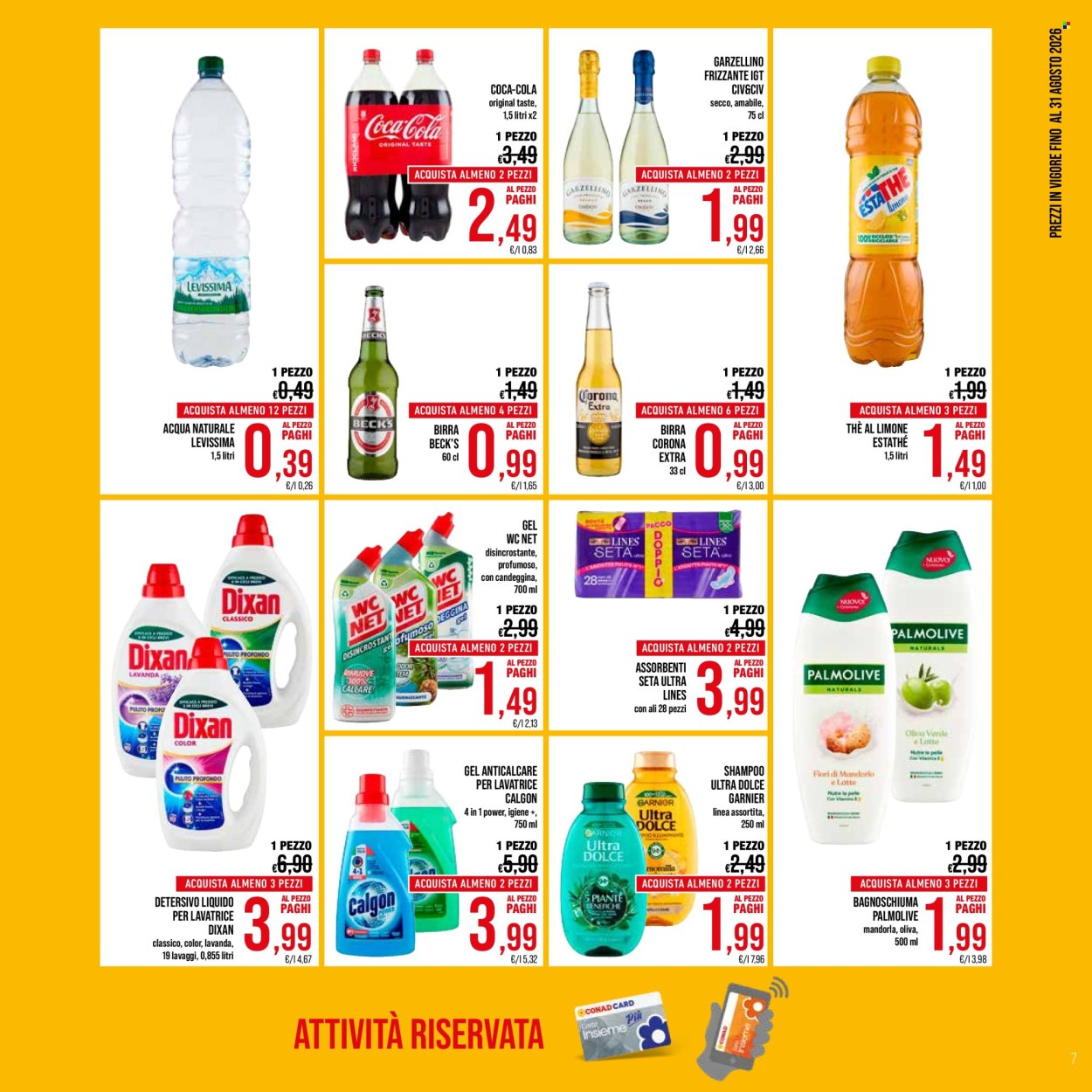 Leták Spesa Facile Conad - 1.8.2026 - 31.8.2026. Strana 7