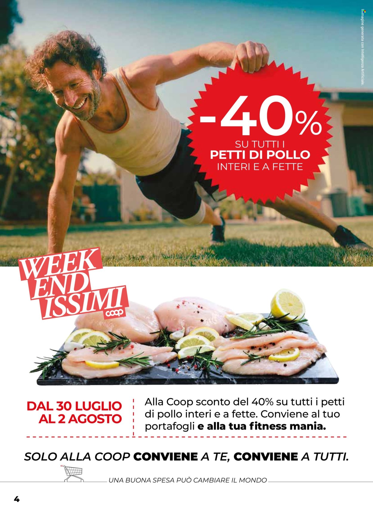 Volantino Coop - 30/7/2026 - 12/8/2026. Pagina 4