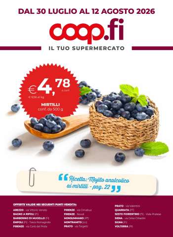 Volantino Coop - 30/7/2026 - 12/8/2026.