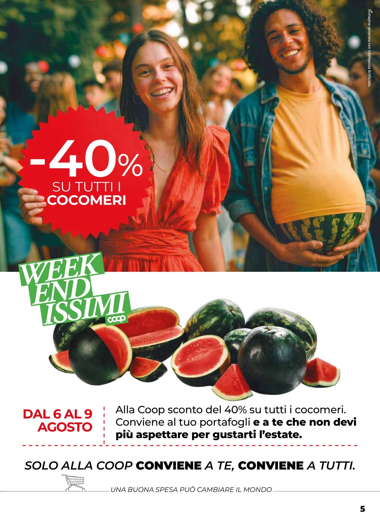 Volantino Coop - 30/7/2026 - 12/8/2026. Pagina 5