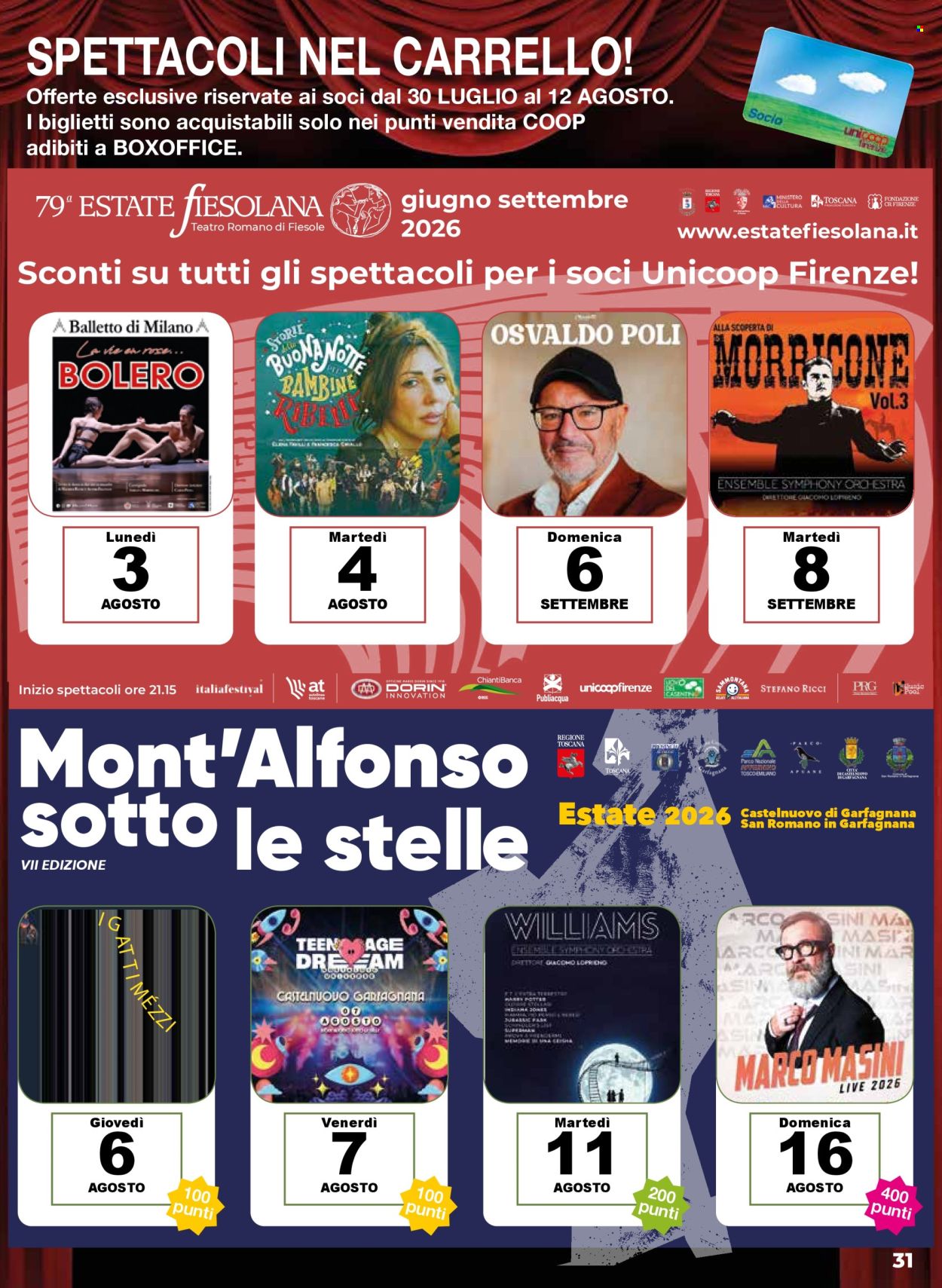 Volantino Coop - 30/7/2026 - 12/8/2026. Pagina 31