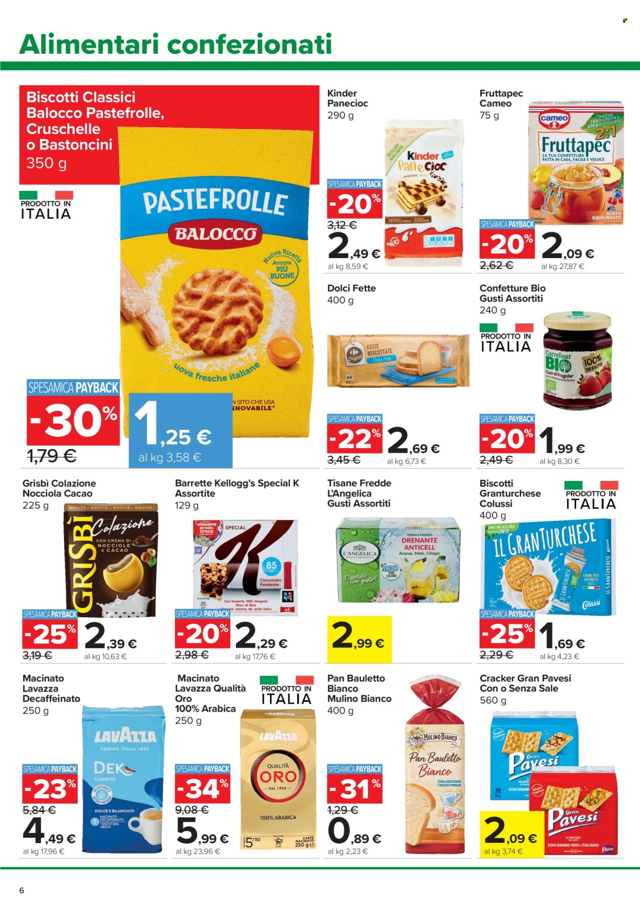 Volantino Carrefour - 30/7/2026 - 11/8/2026. Pagina 6