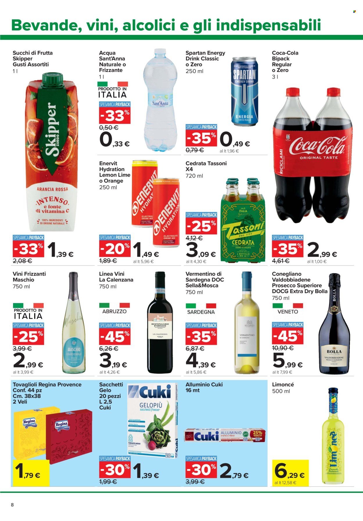 Volantino Carrefour - 30/7/2026 - 11/8/2026. Pagina 8