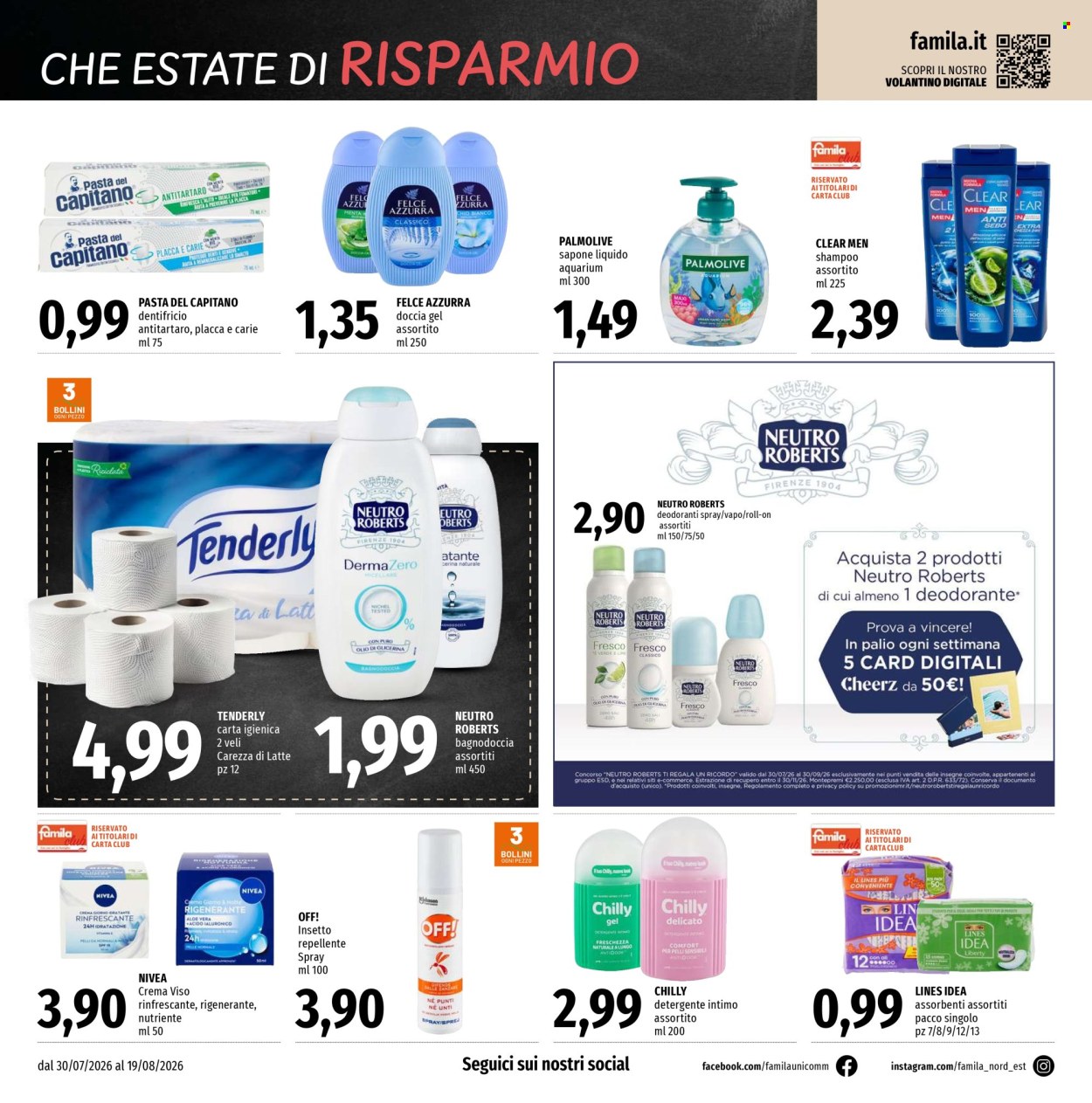 Volantino Famila - 30/7/2026 - 19/8/2026. Pagina 18