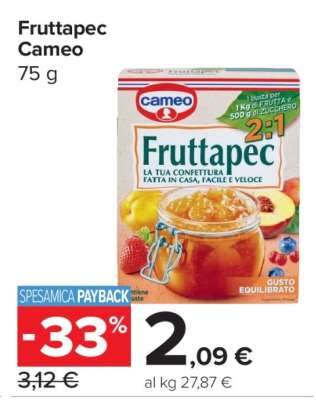 FRUTTAPEC CAMEO