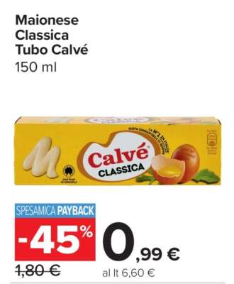 Maionese Classica Tubo Calvé
