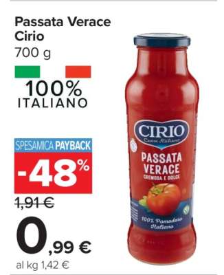 Passata Verace Cirio