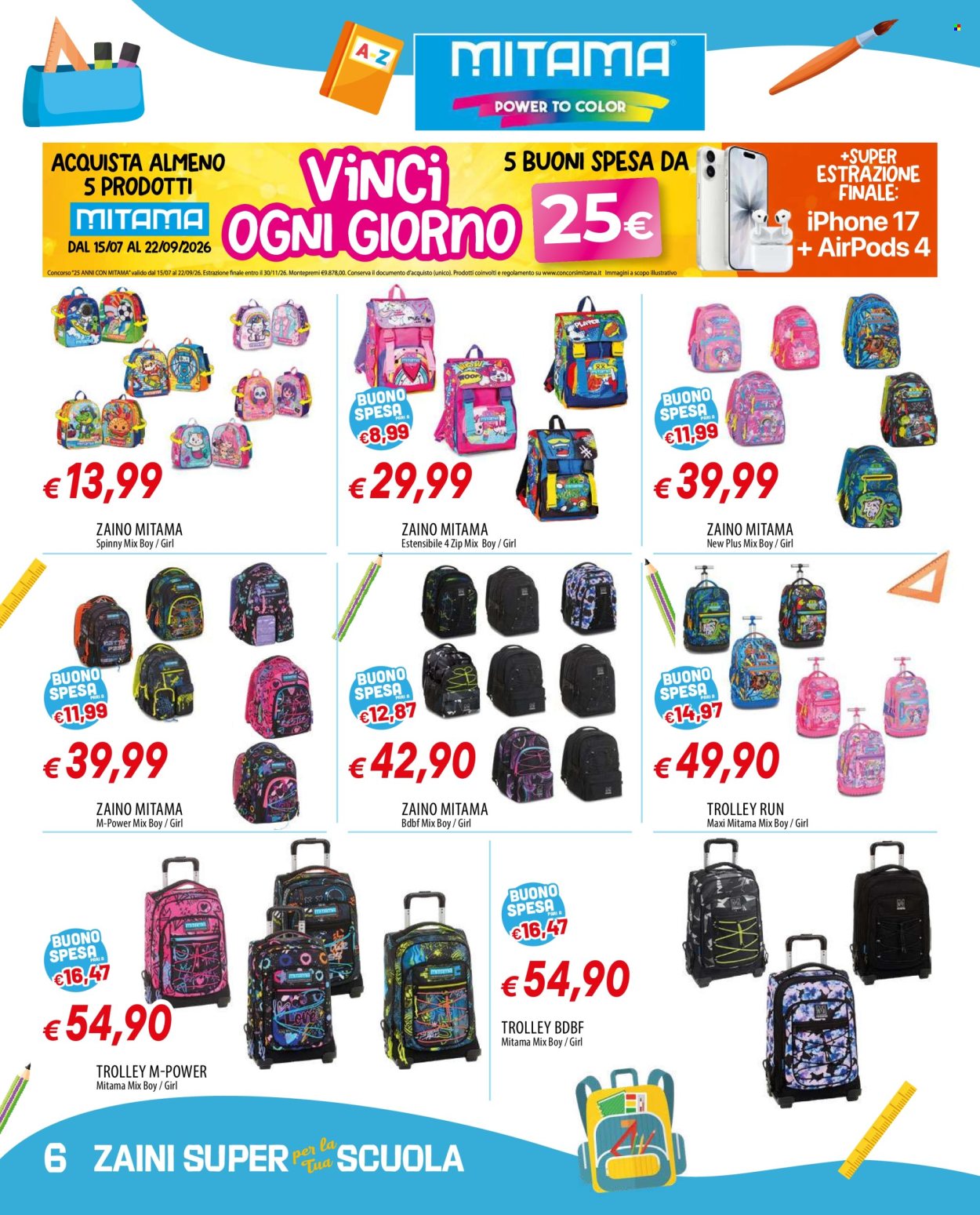 Volantino Famila - 23/7/2026 - 13/9/2026. Pagina 6