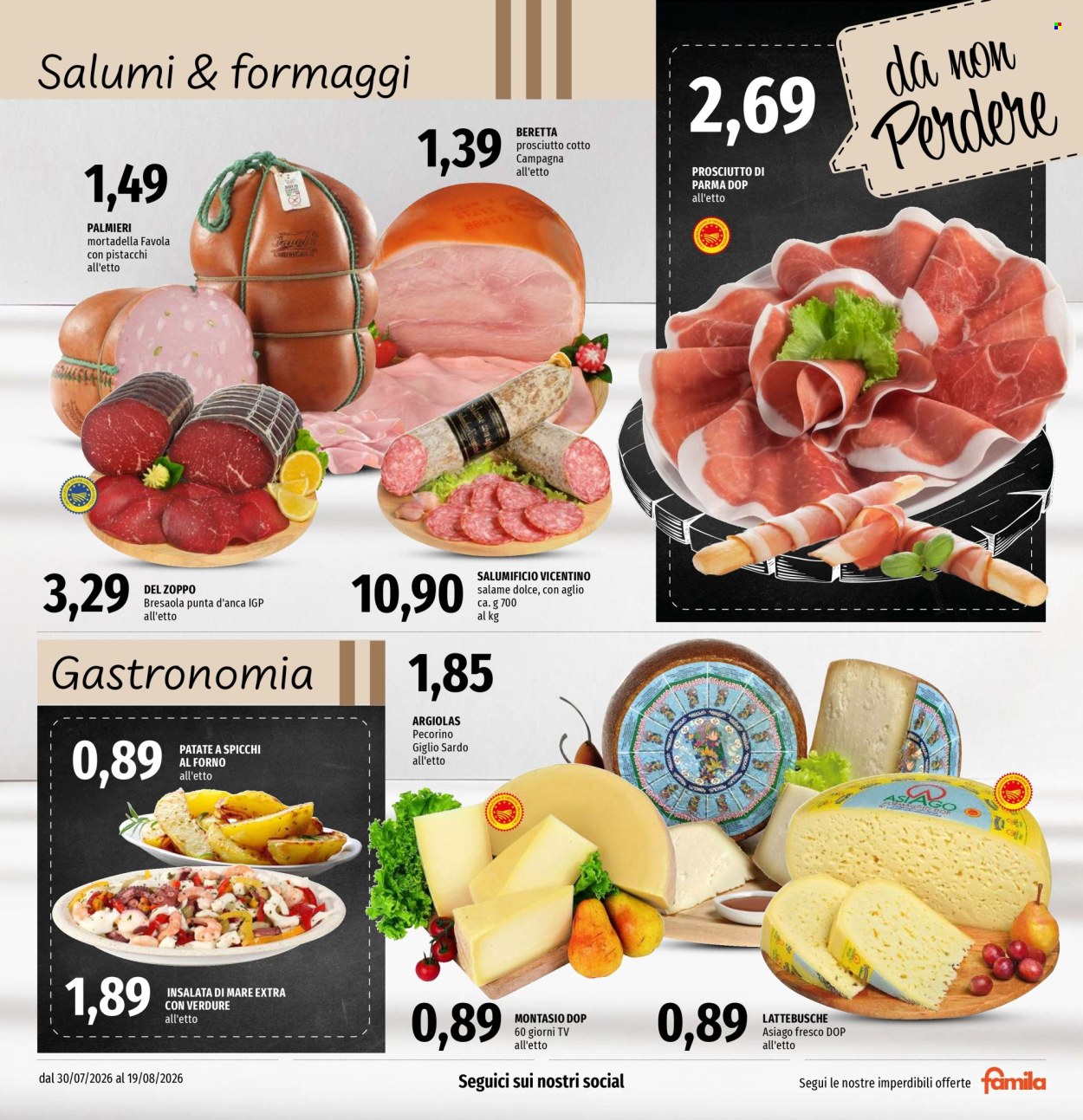 Volantino Famila - 30/7/2026 - 19/8/2026. Pagina 3