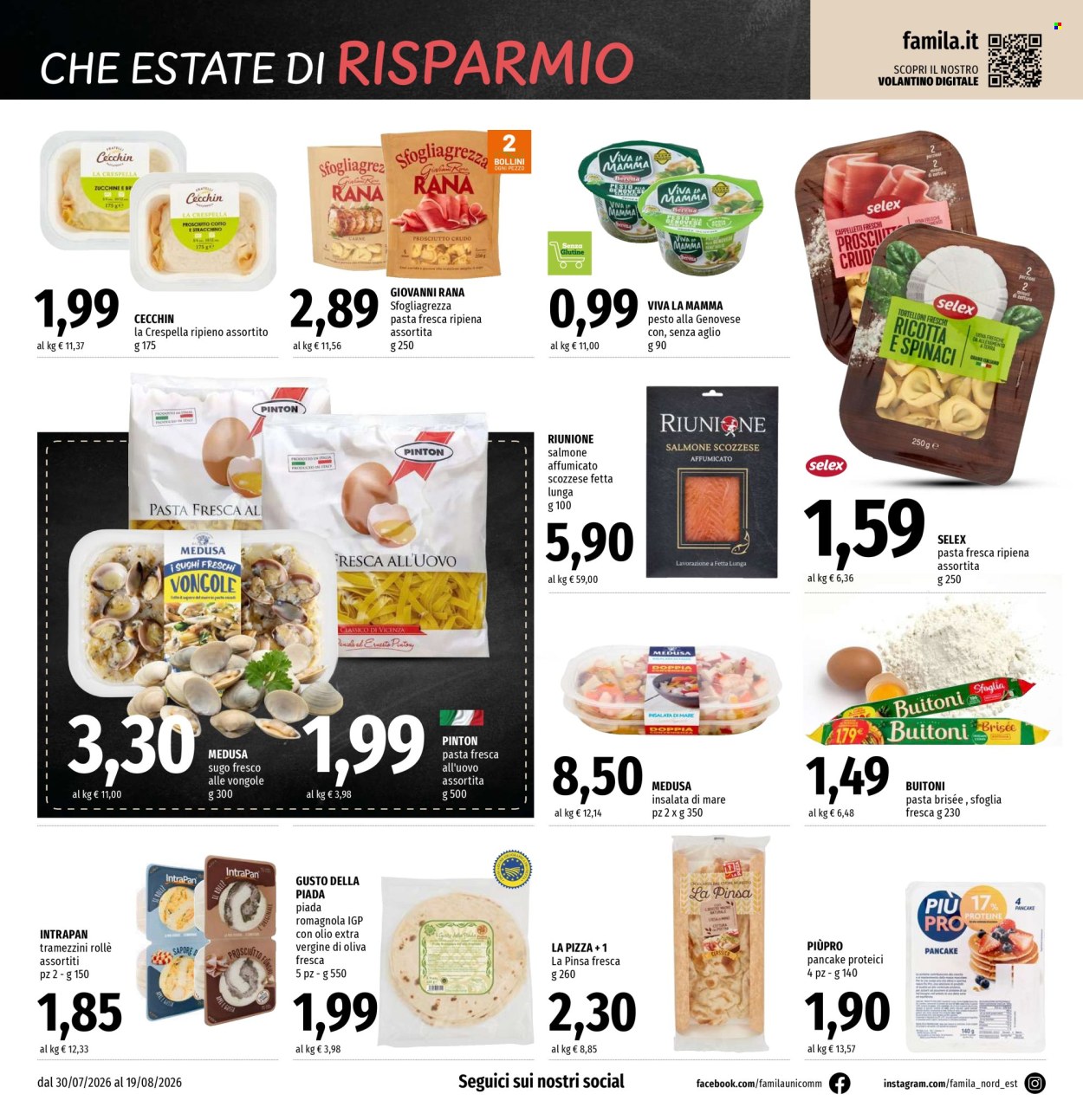 Volantino Famila - 30/7/2026 - 19/8/2026. Pagina 6