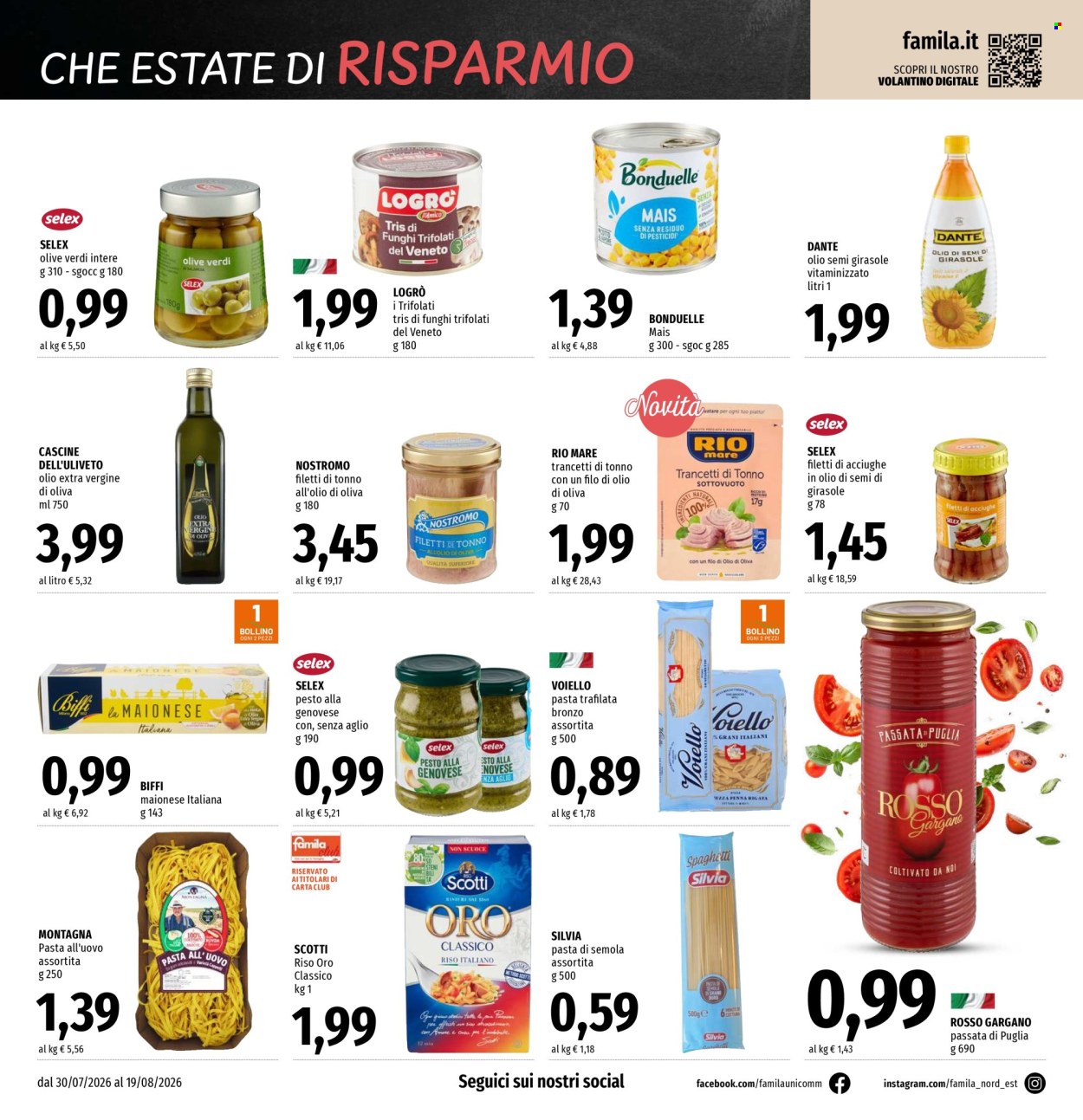 Volantino Famila - 30/7/2026 - 19/8/2026. Pagina 14