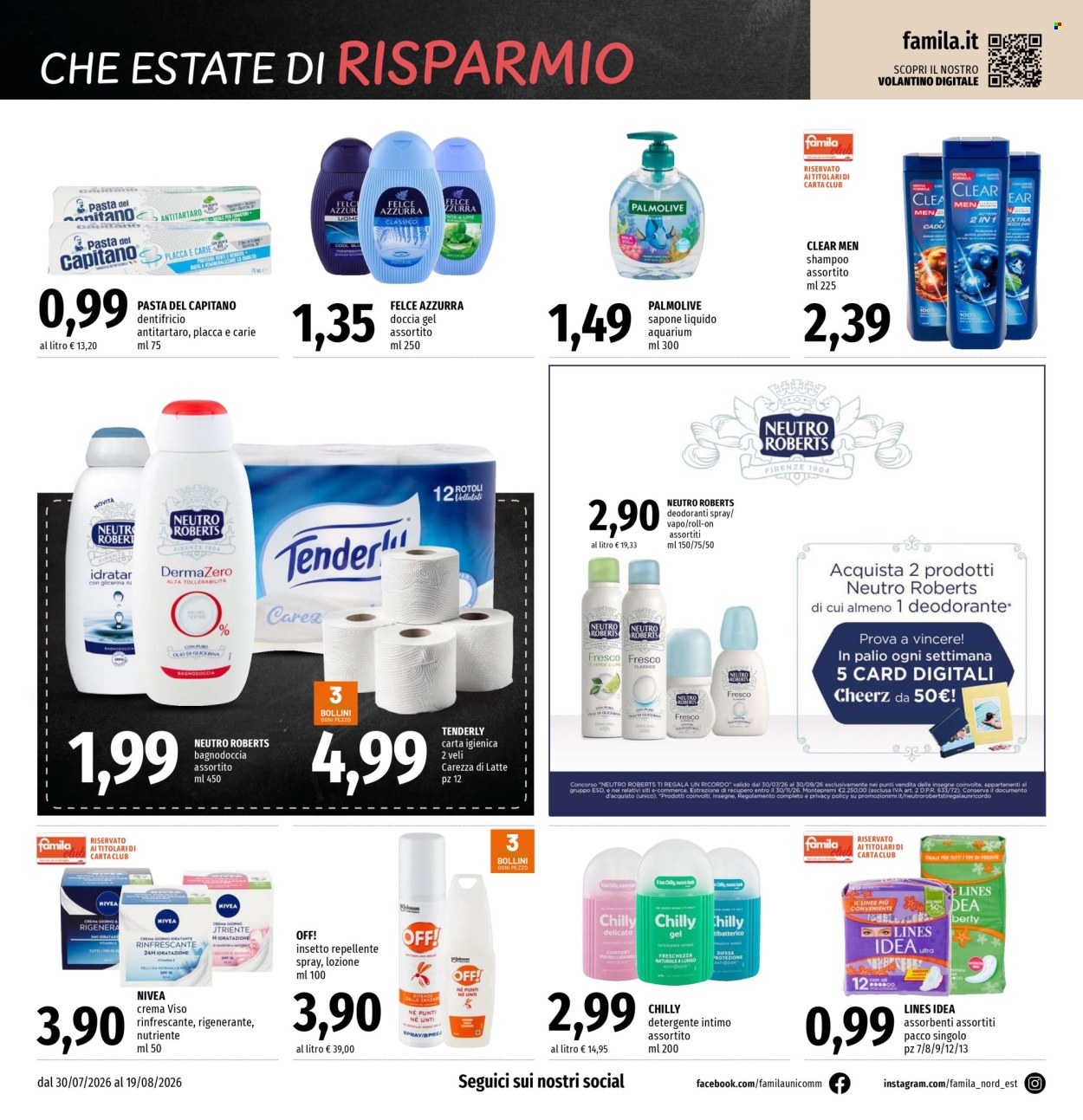 Volantino Famila - 30/7/2026 - 19/8/2026. Pagina 18