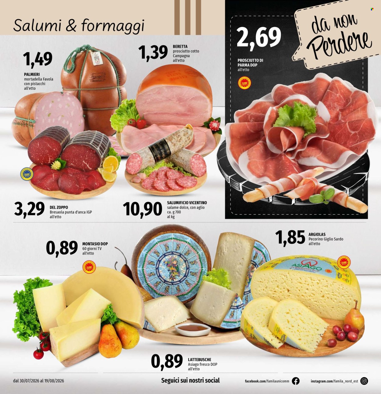 Volantino Famila - 30/7/2026 - 19/8/2026. Pagina 4
