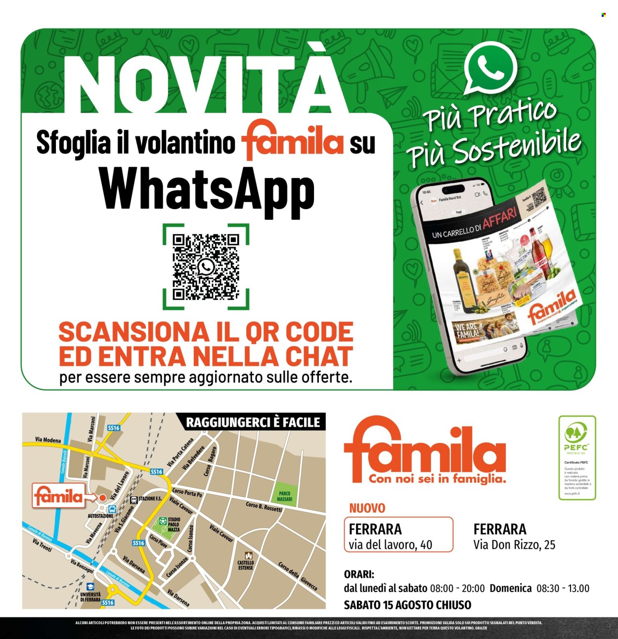 Volantino Famila - 30/7/2026 - 19/8/2026. Pagina 24