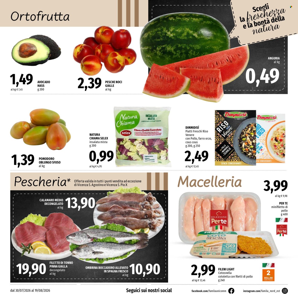 Volantino Famila - 30/7/2026 - 19/8/2026. Pagina 2