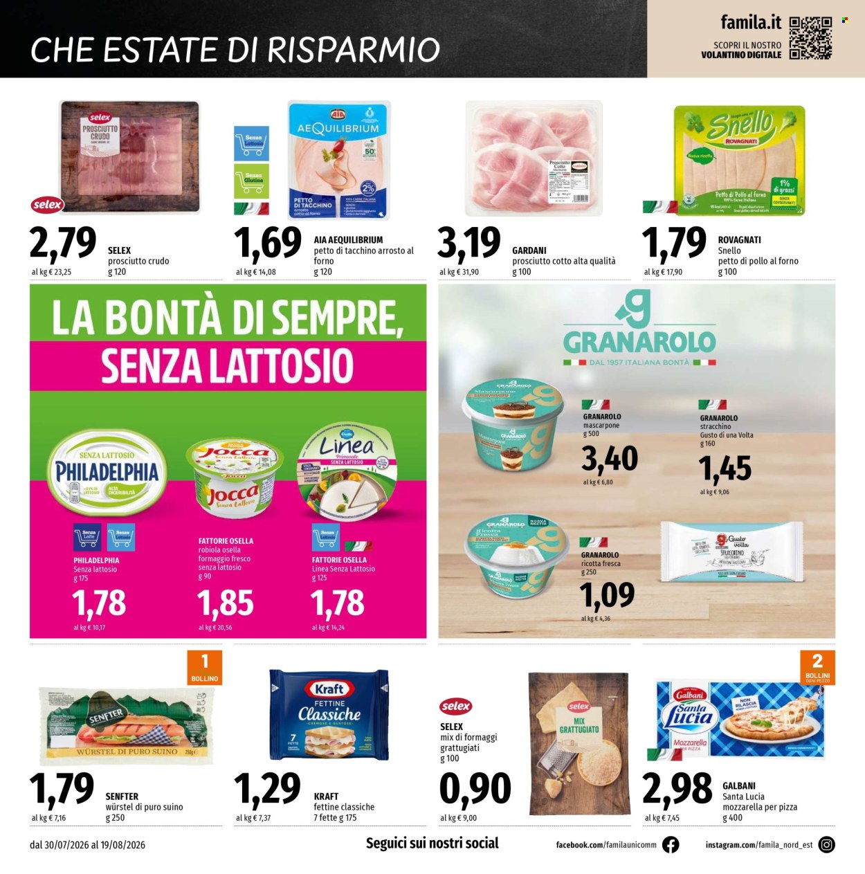Volantino Famila - 30/7/2026 - 19/8/2026. Pagina 4