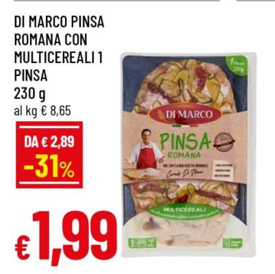 DI MARCO PINSA ROMANA CON MULTICEREALI 1 PINSA