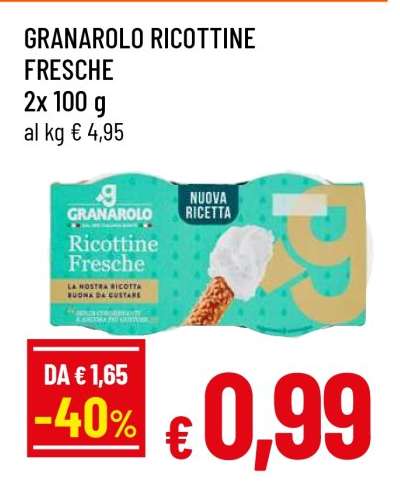 GRANAROLO RICOTTINE FRESCHE