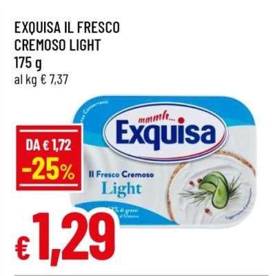 EXQUISA IL FRESCO CREMOSO LIGHT
