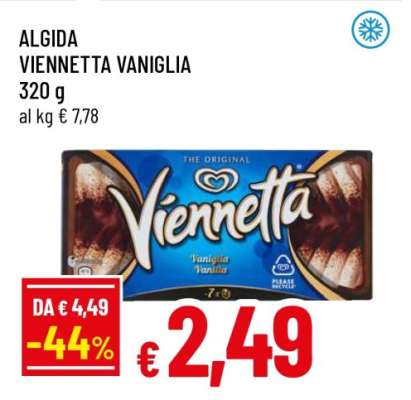 ALGIDA Viennetta vaniglia