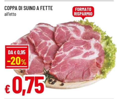 Coppa di Suino a Fette