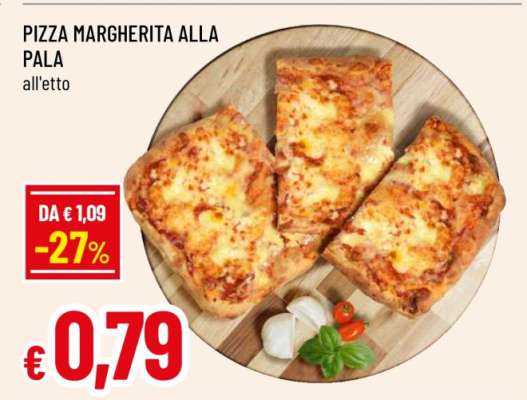 PIZZA MARGHERITA ALLA PALA