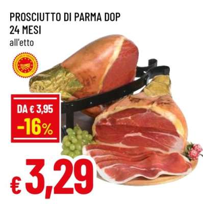PROSCIUTTO DI PARMA DOP 24 MESI