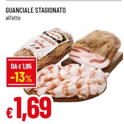 Guanciale stagionato