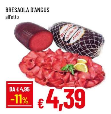 Bresaola d'Angus