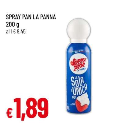 SPRAY PAN LA PANNA