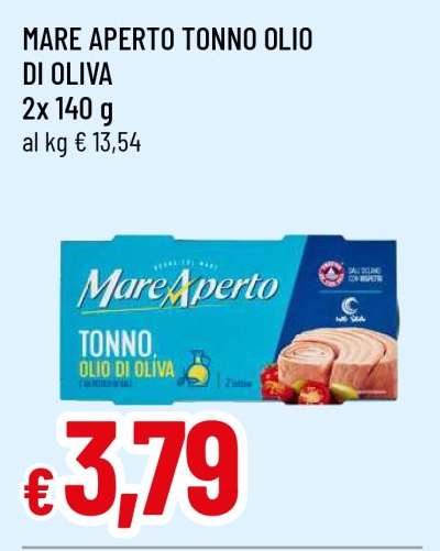 MARE APERTO Tonno olio di oliva