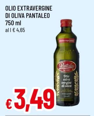 OLIO EXTRAVERGINE DI OLIVA PANTALEO