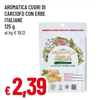 AROMATICA CUORI DI CARCIOFO CON ERBE ITALIANE