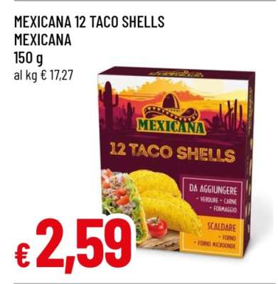 MEXICANA 12 TACO SHELLS