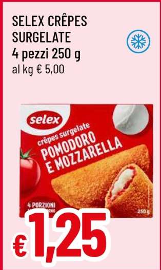 SELEX CRÊPES SURGELATE