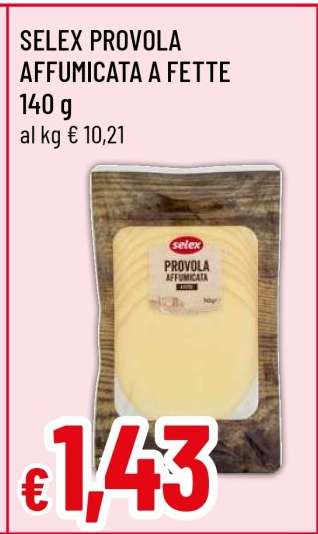 SELEX Provola Affumicata a Fette