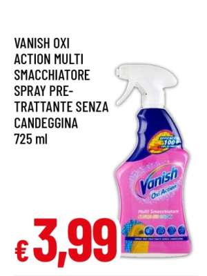 Vanish Oxi Action Multi Smacchiatore Spray
