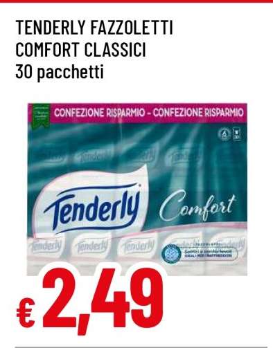 TENDERLY FAZZOLETTI COMFORT CLASSICI