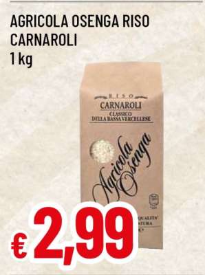 AGRICOLA OSENGA RISO CARNAROLI