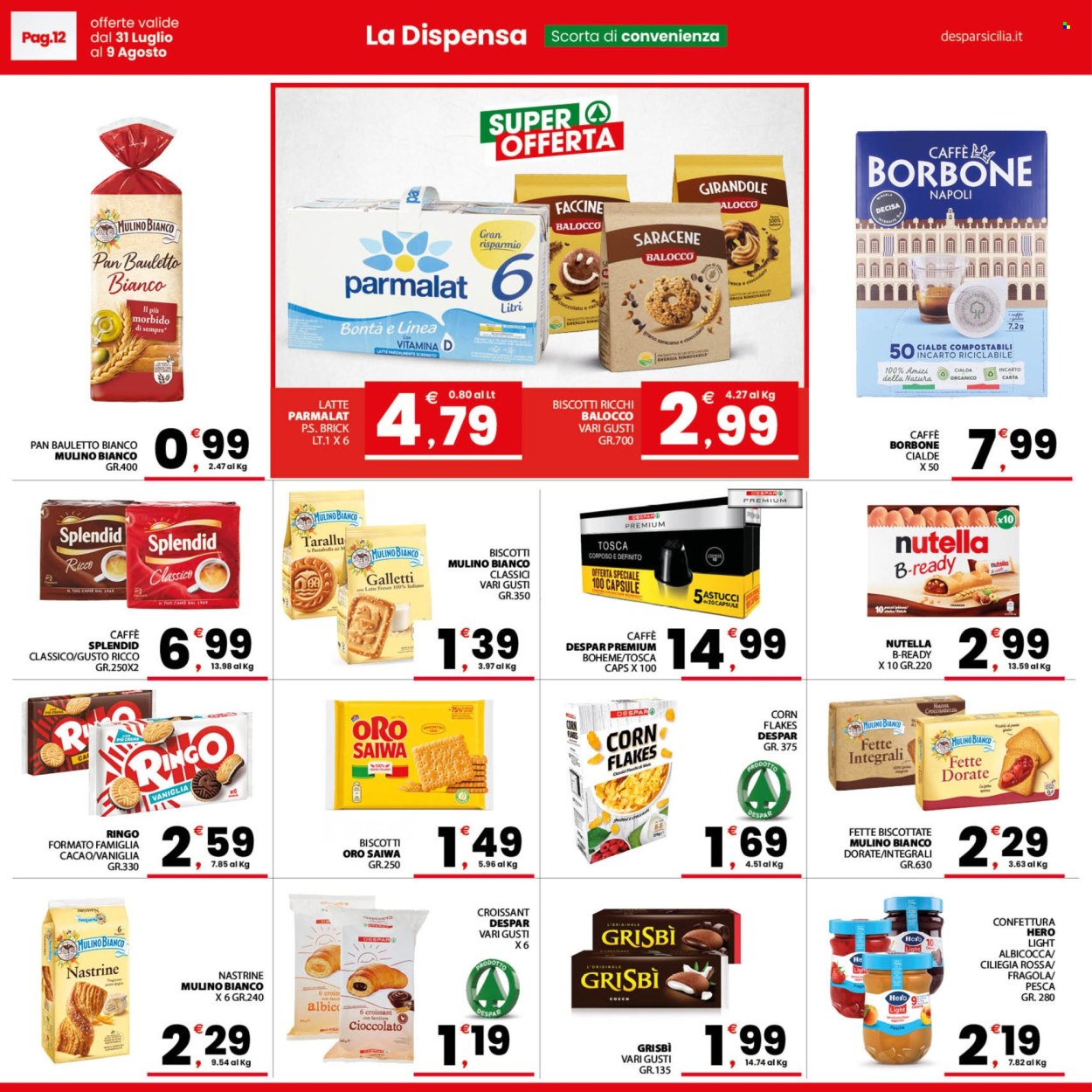 Volantino Despar - 31/7/2026 - 9/8/2026. Pagina 12