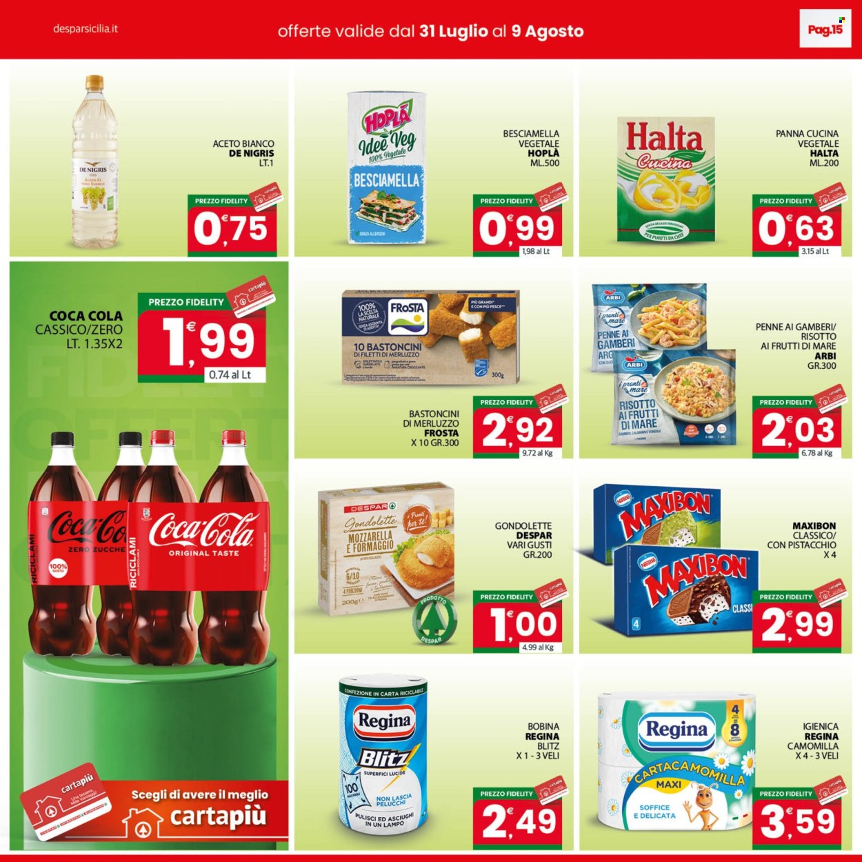 Volantino Despar - 31/7/2026 - 9/8/2026. Pagina 15