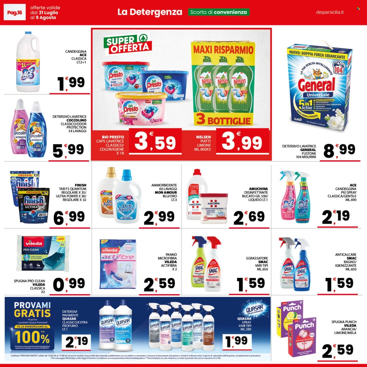 Volantino Despar - 31/7/2026 - 9/8/2026. Pagina 16