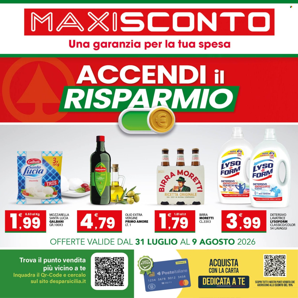 Volantino Despar - 31/7/2026 - 9/8/2026. Pagina 20