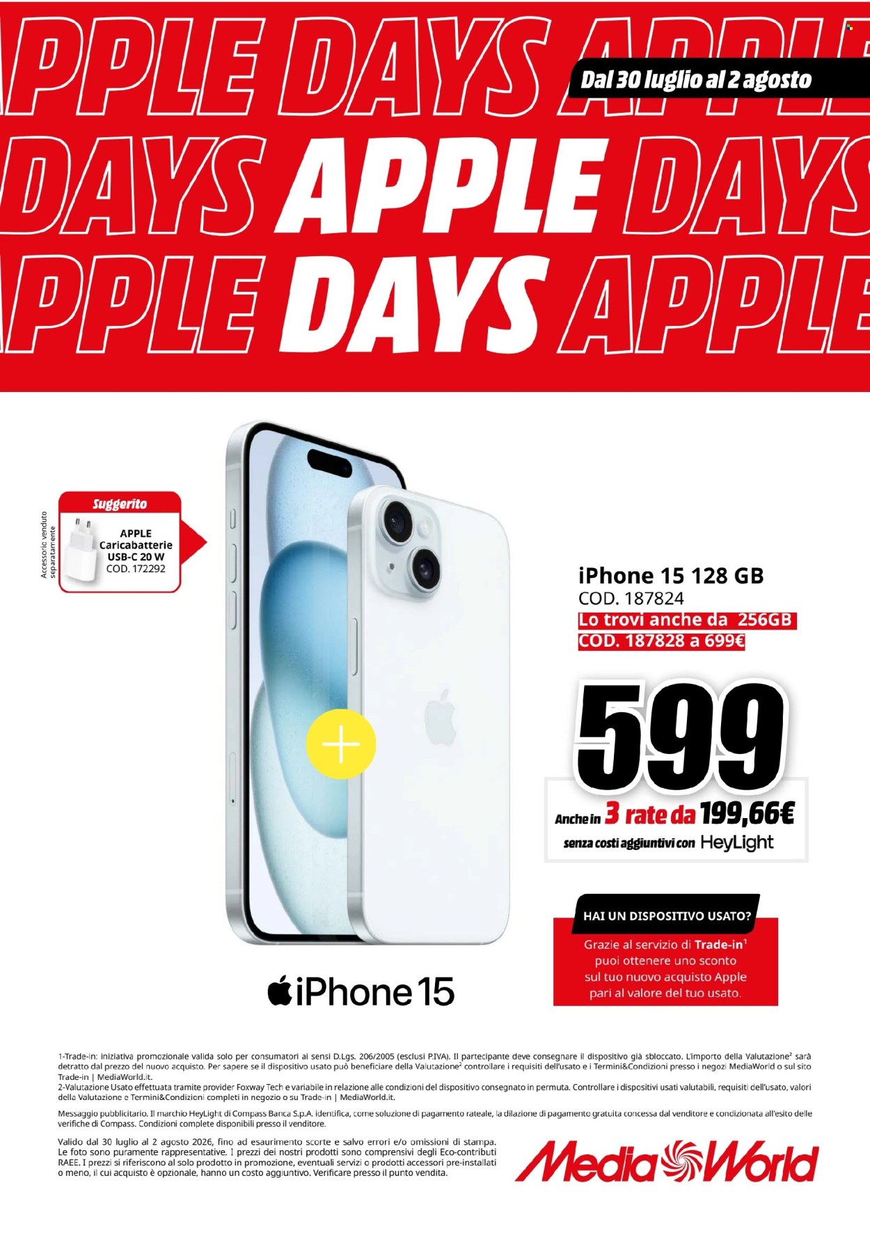 Volantino MediaWorld - 30/7/2026 - 2/8/2026. Pagina 10