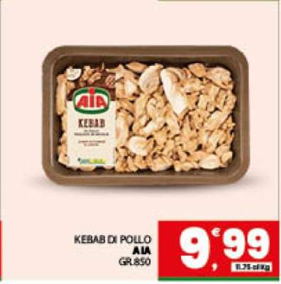 Kebab di pollo