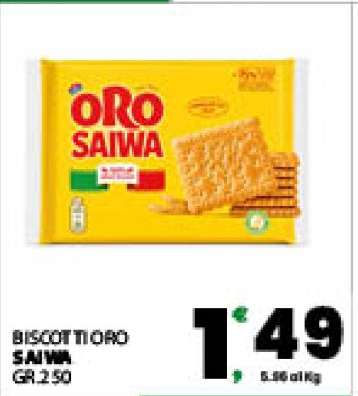 BISCOTTI ORO SAIWA