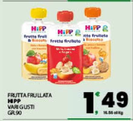 FRUTTA FRULLATA